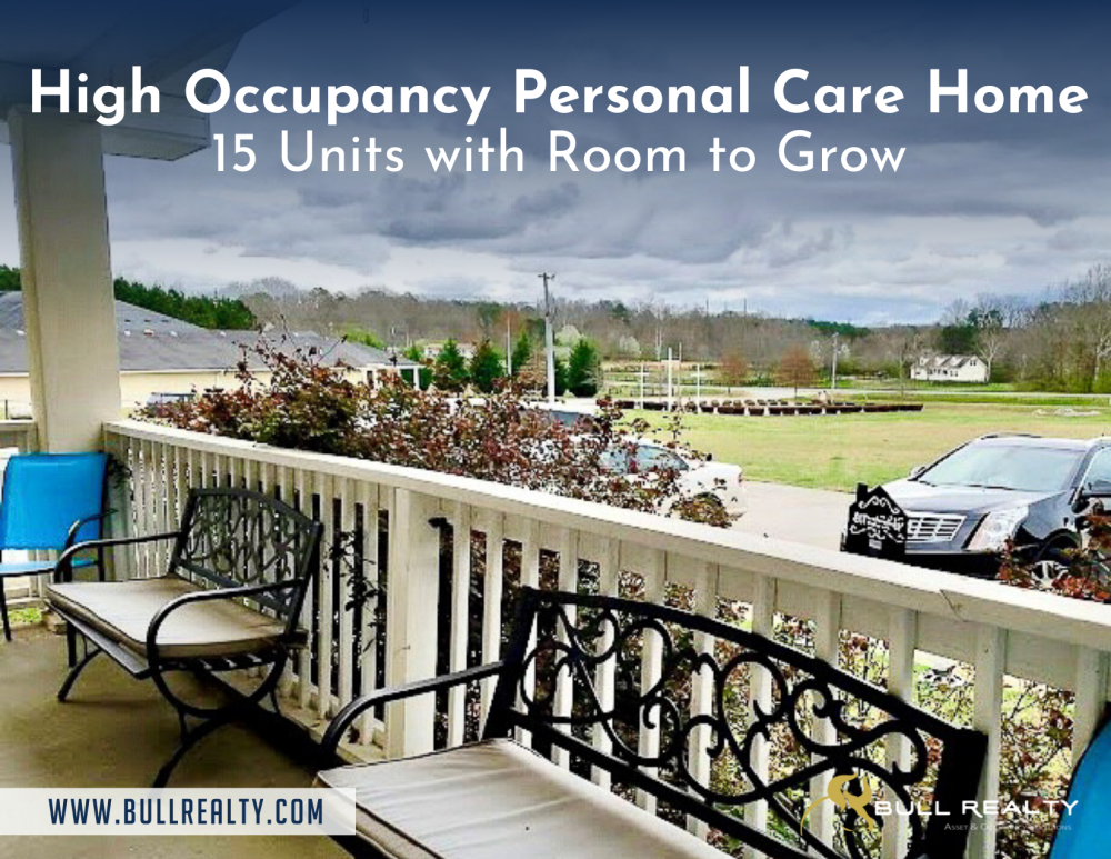 Personal Care Home | 15 Units with Room to Grow
