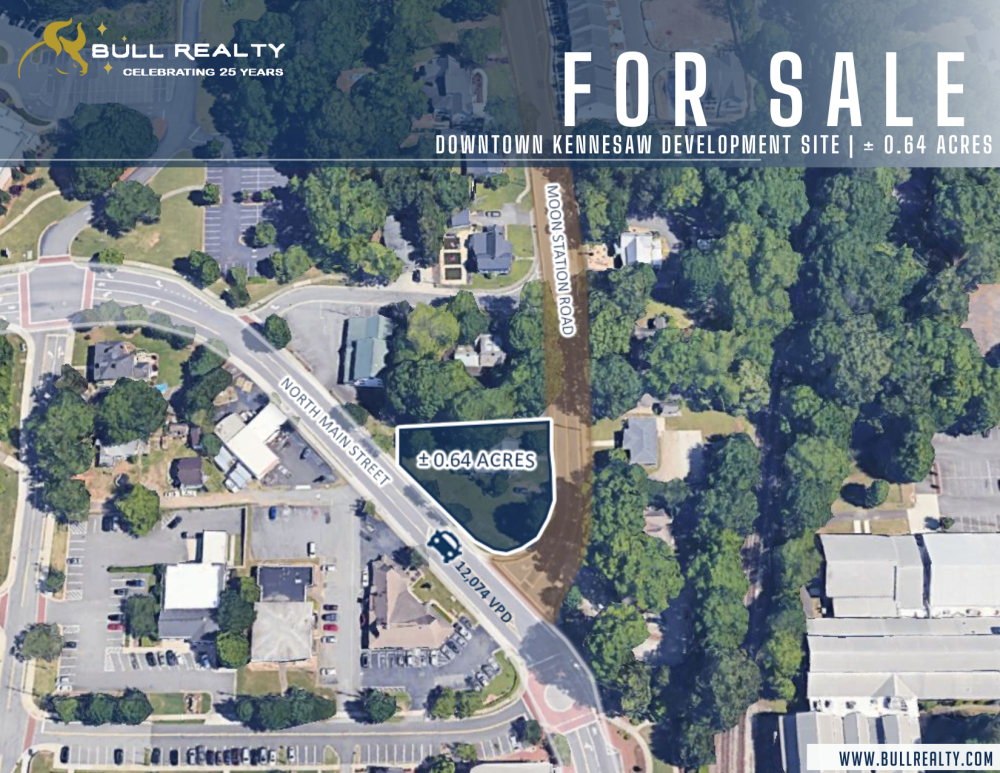 Downtown Kennesaw Development Site | ± 0.64 Acres