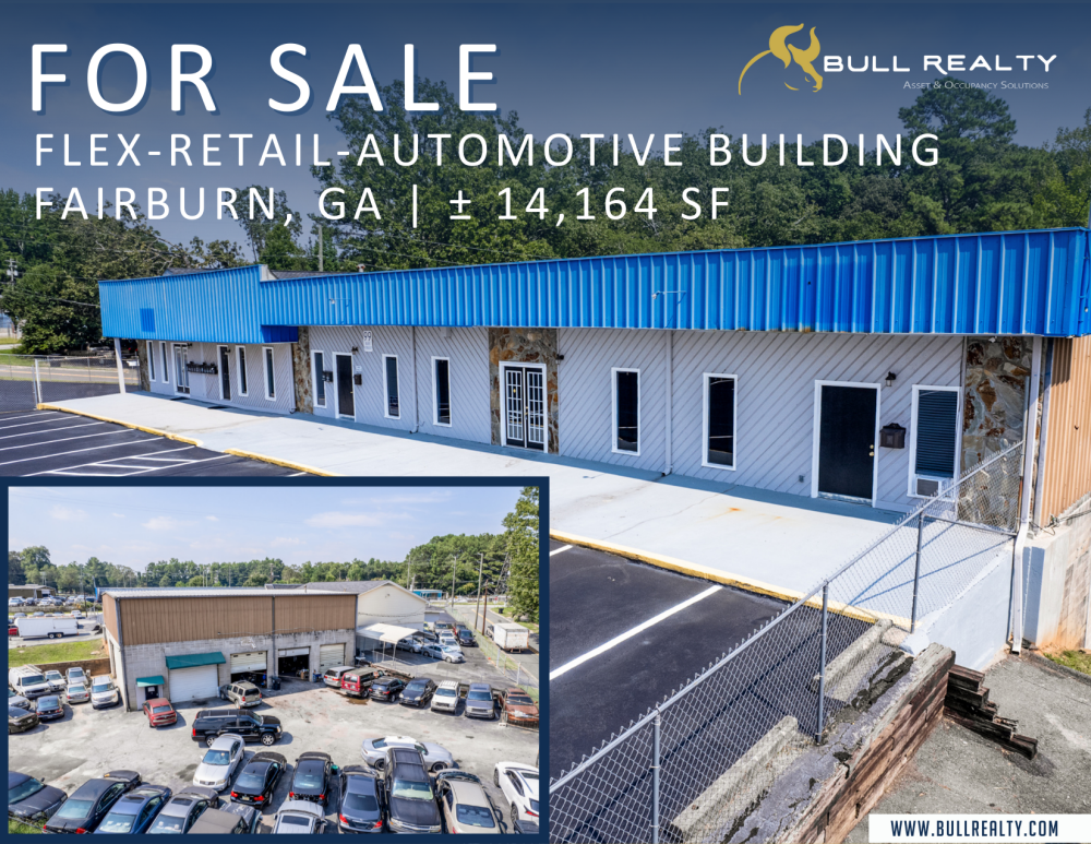 Multi-Tenant Flex-Retail-Automotive Building For Sale | ± 14,164 SF