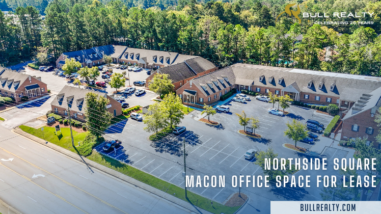 Macon Office Space | Northside Square | ±90 SF - ±1,194 SF