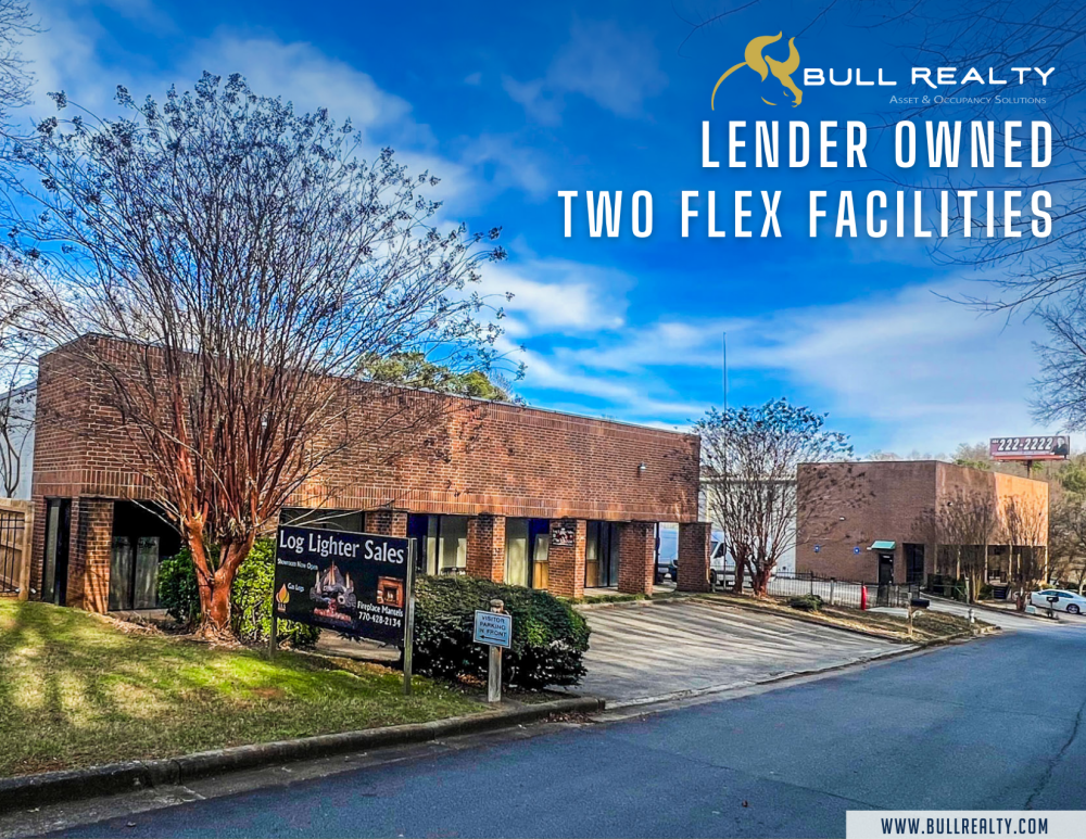 SOLD | Lender Owned | Two Industrial Flex Facilities | Cobb County
