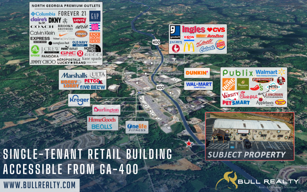Single-Tenant Retail Building Accessible From GA-400  | ±4,000 | Sale Leaseback | NNN Lease Single-Tenant Retail Building Accessible From GA-400  | ±4,000 | Sale Leaseback | NNN Lease