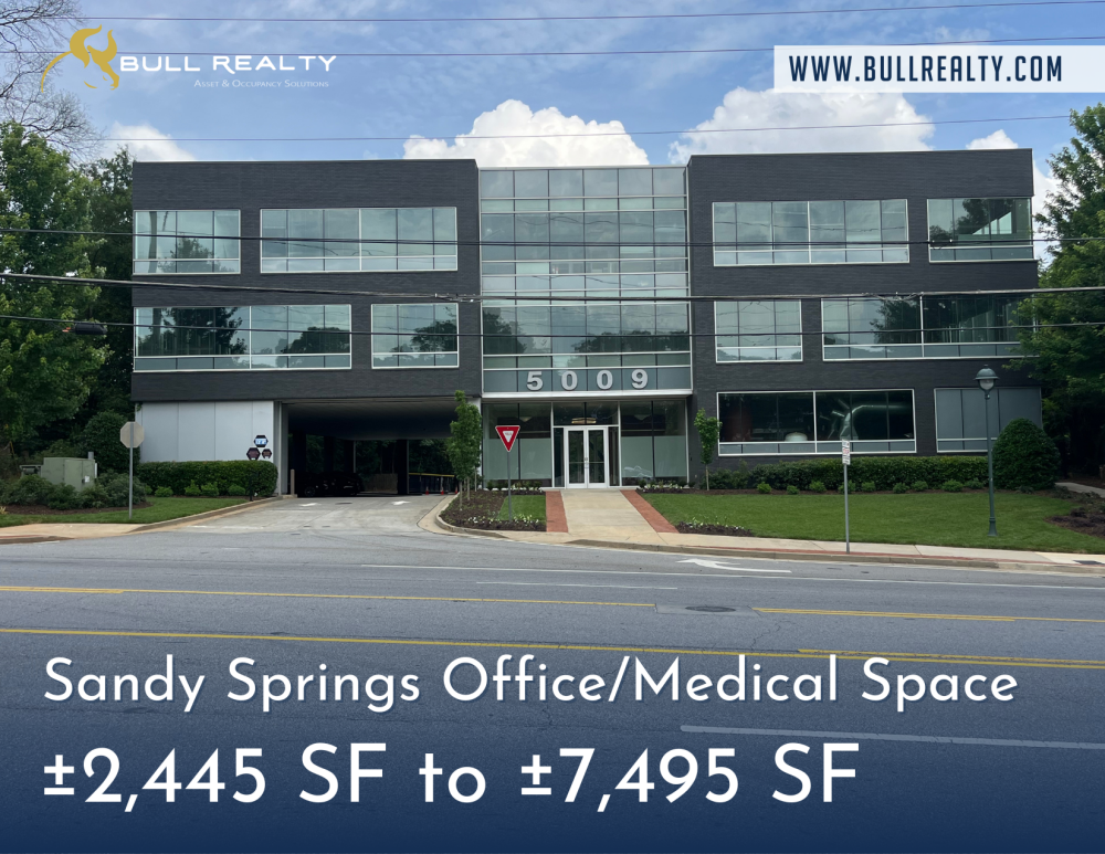 Sandy Springs Office/Medical Space | Lease ±2,445 SF to ±7,495 SF