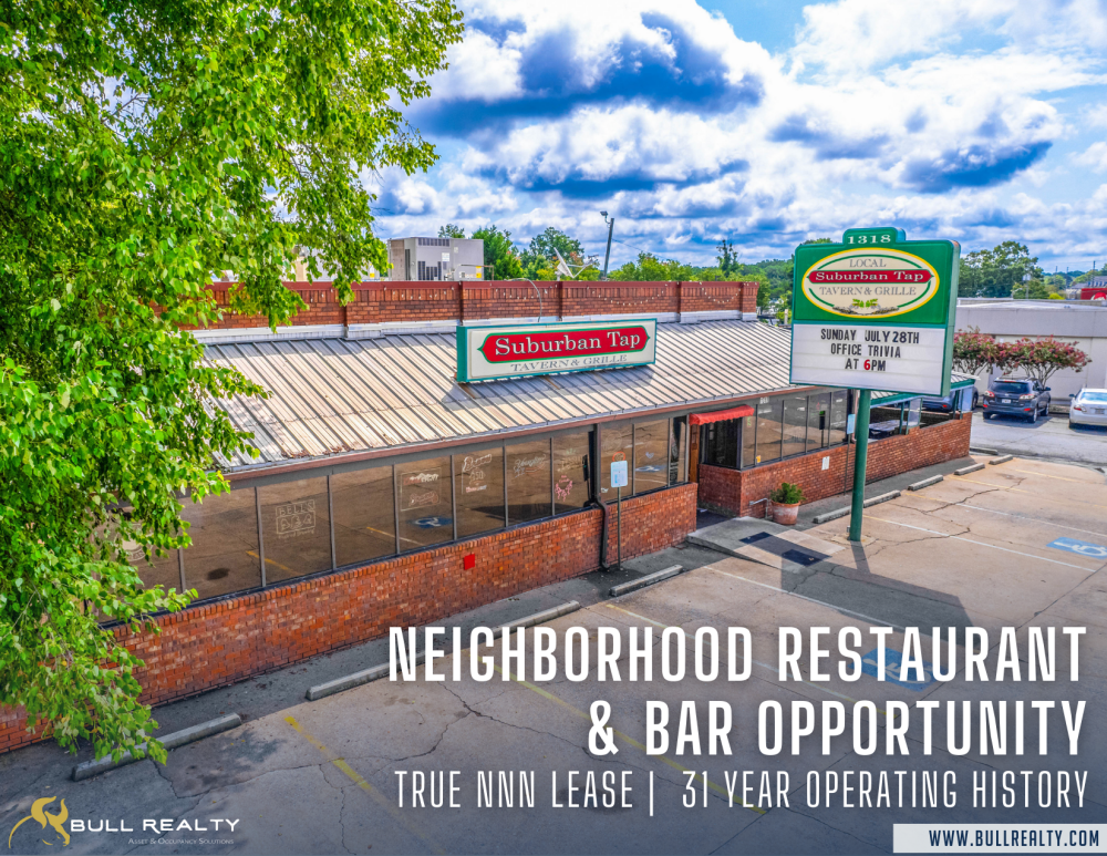 SOLD | Neighborhood Restaurant & Bar Opportunity | True NNN Lease | 31 Year Operating History 