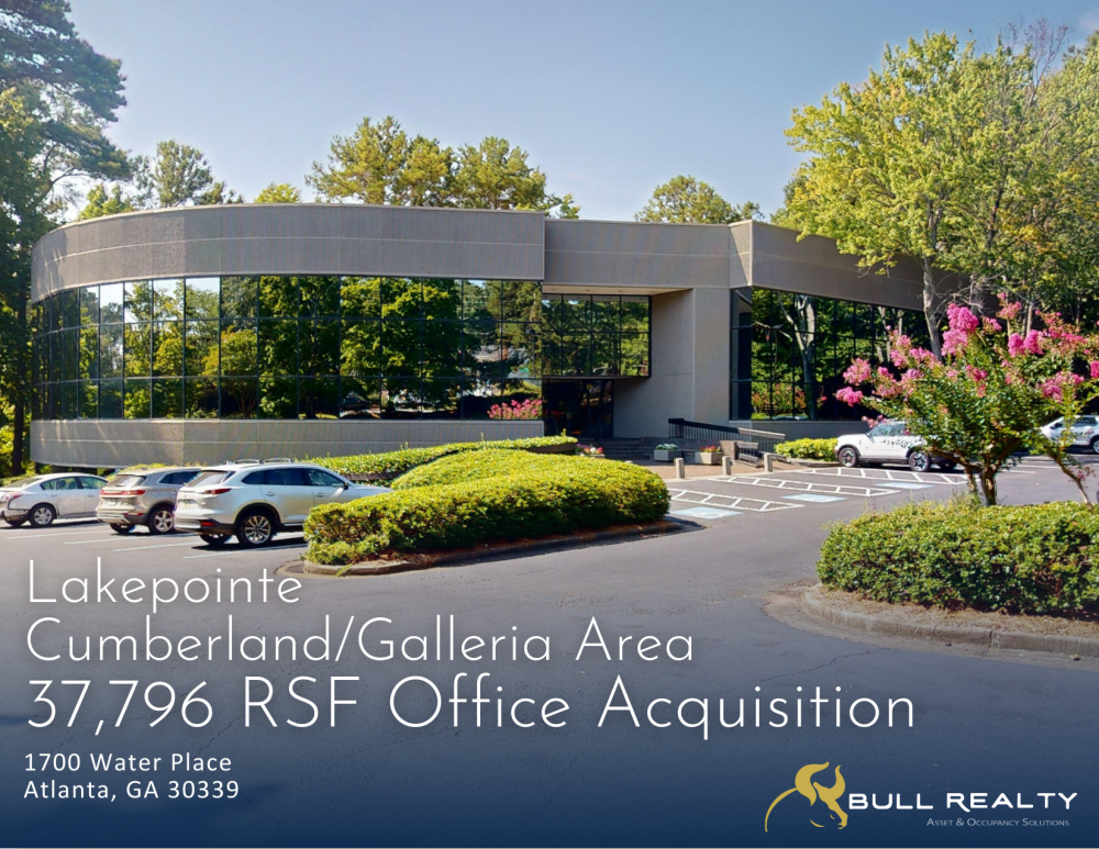 SOLD | Lakepointe | Cumberland/Galleria Area | 37,796 RSF Office Acquisition Opportunity