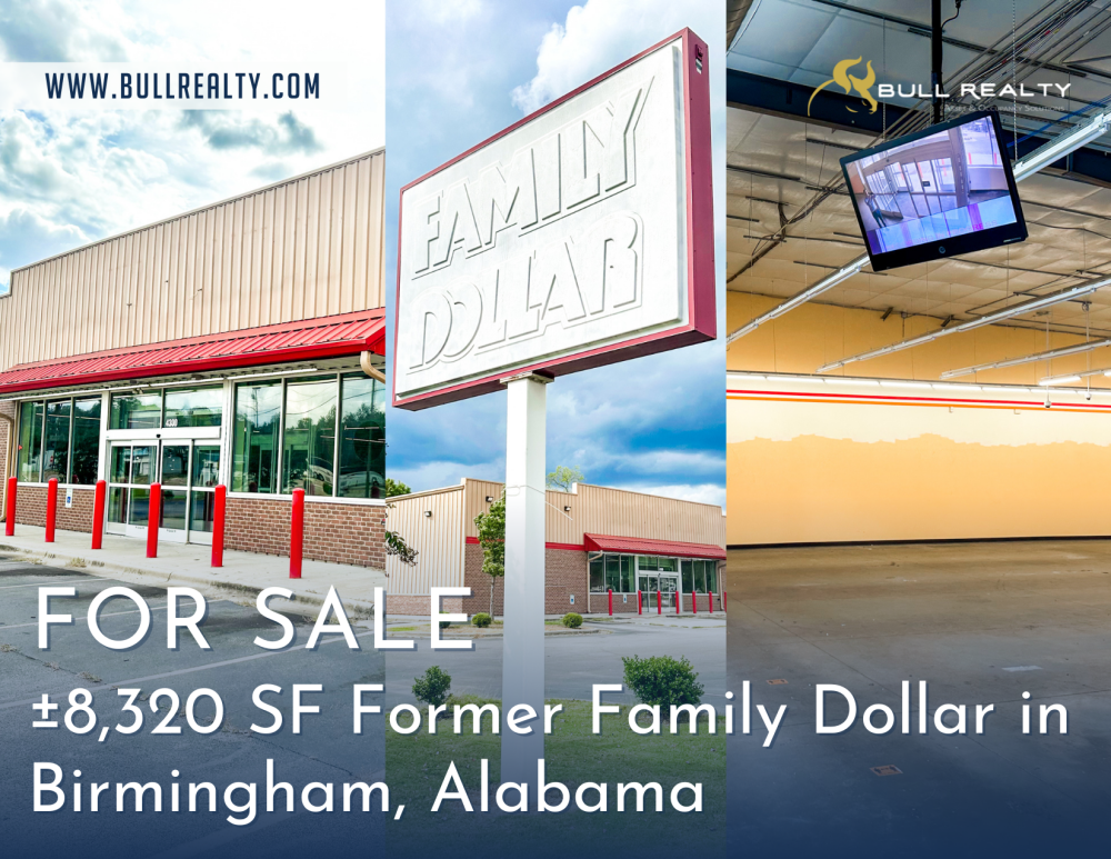±8,320 SF Former Family Dollar in Birmingham, AL
