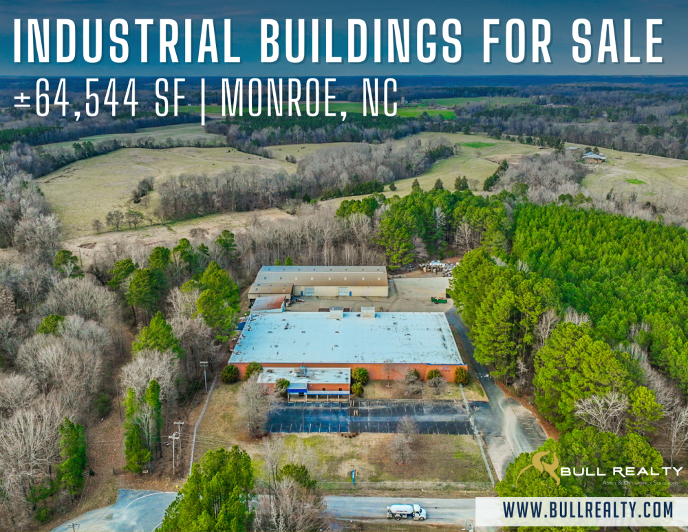 Industrial Buildings For Sale | ±64,544 SF | Monroe, NC