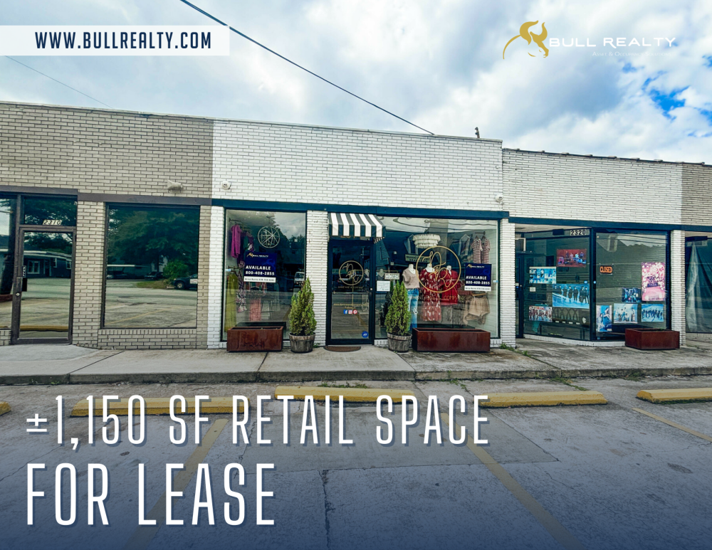 ±1,150 SF Retail Space For Lease in Ingleside Village 