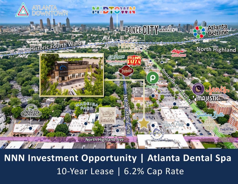 NNN Investment Opportunity | Atlanta Dental Spa | 6.2% Cap Rate 