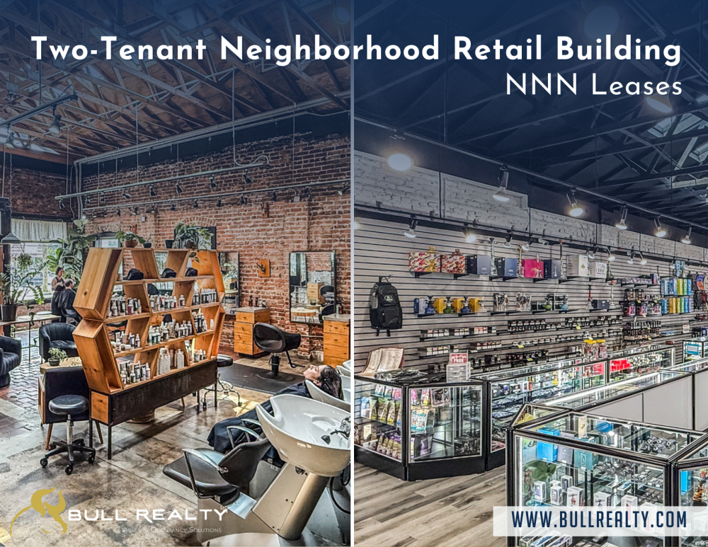 Two-Tenant Neighborhood Retail Building | NNN Leases