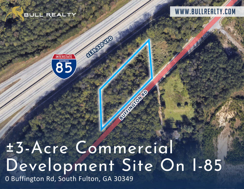 ±3-Acre Commercial Development Site On I-85