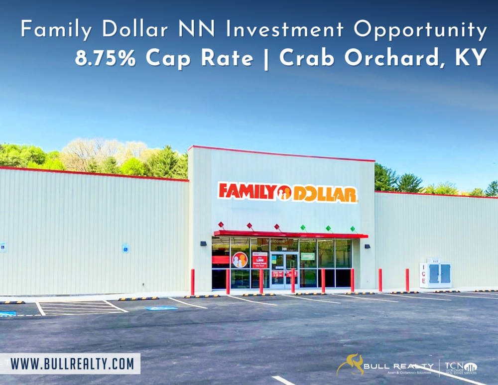 Family Dollar NN Investment Property | 8.75% Cap Rate | Crab Orchard, KY