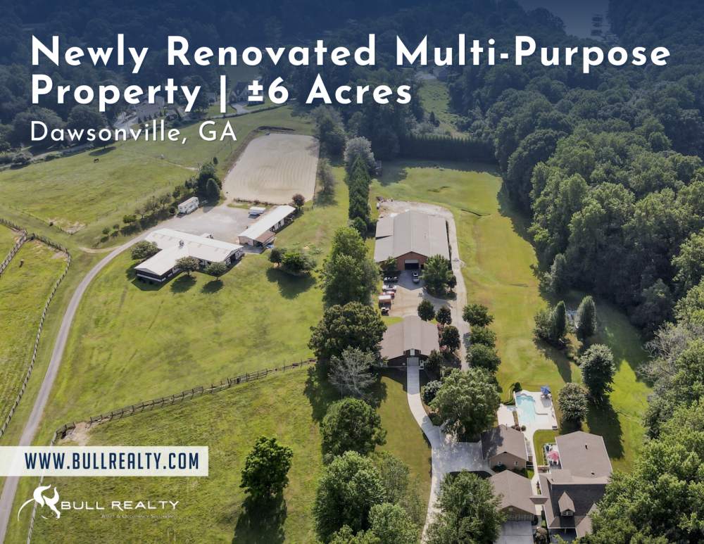 Newly Renovated Multi-Purpose Property | ±6 Acres