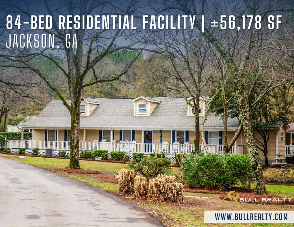 84-Bed Residential Facility | ±56,178 SF | Jackson, GA