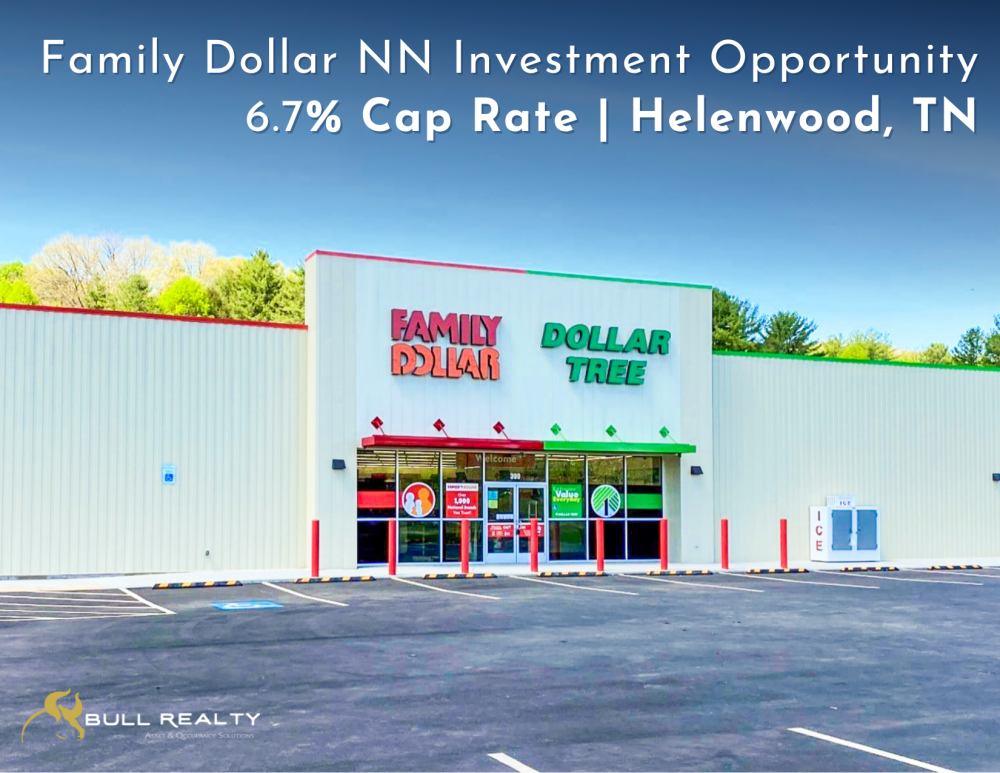 Family Dollar NN Investment Opportunity | 6.7% Cap Rate | Helenwood, TN