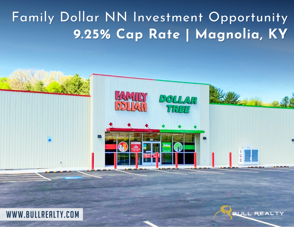 Family Dollar NN Investment Opportunity | 9.25% Cap Rate | Magnolia, KY