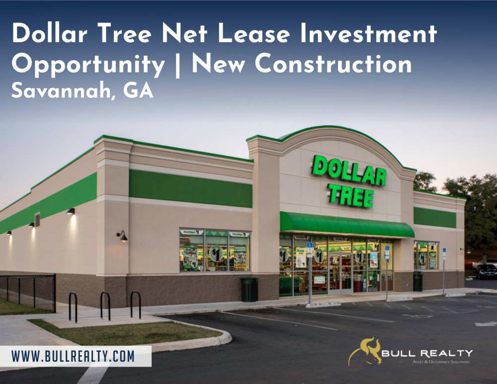 Dollar Tree Net Lease Investment Opportunity | New Construction | 6.5% Cap Rate | Savannah, GA 