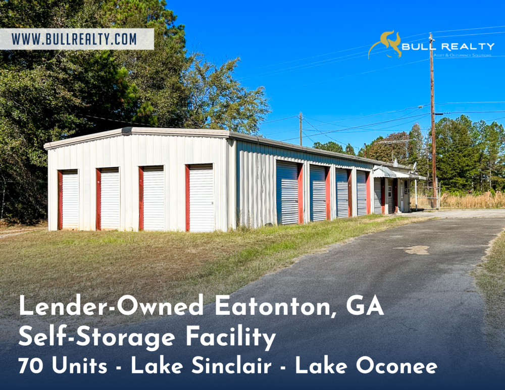 Lender-Owned Eatonton, GA Self-Storage Facility | 70 Units - Lake Sinclair - Lake Oconee