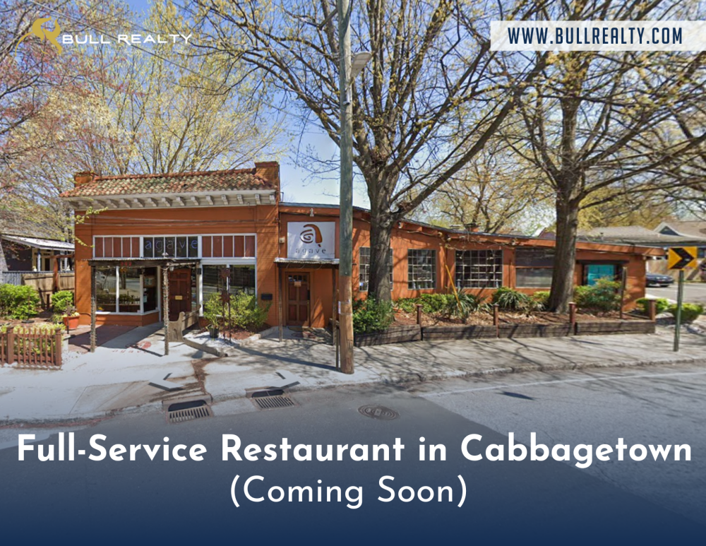  Full-Service Restaurant in Cabbagetown (Coming Soon)
