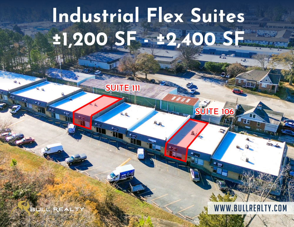 Industrial Flex Suites | ±1,200 SF - ±2,400 SF