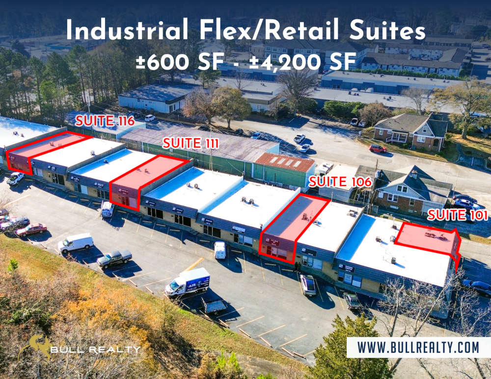 Industrial Flex/Retail Suites | ±600 SF - ±4,200 SF