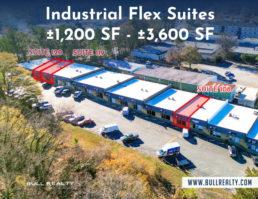 Industrial Flex Suites | ±1,200 SF - ±3,600 SF