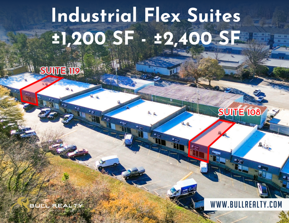 Industrial Flex Suites | ±1,200 SF - ±2,400 SF