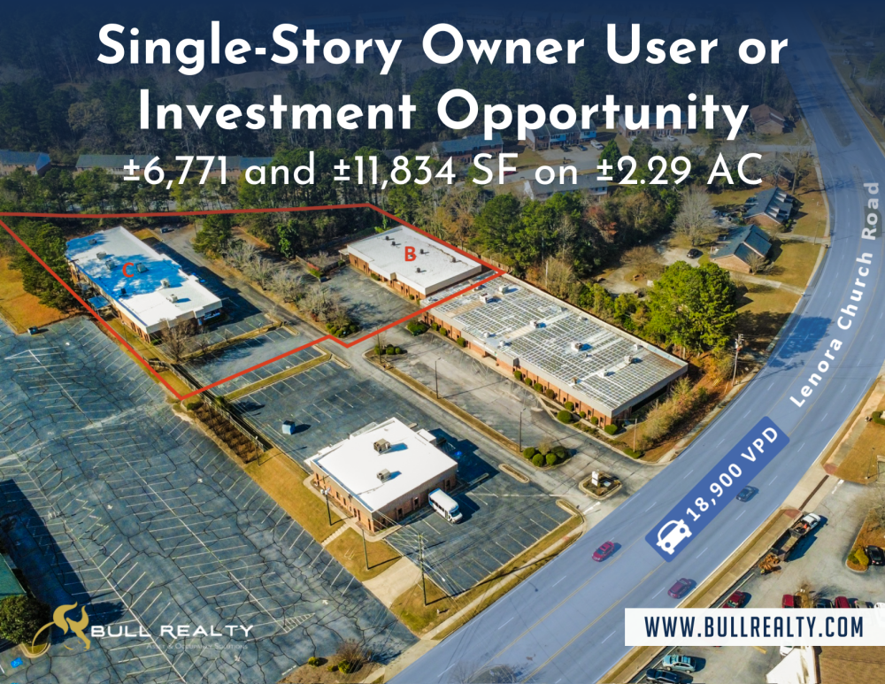 Single-Story Owner User or Investment Opportunity | ±6,771 and ±11,834 SF on ±2.29 AC