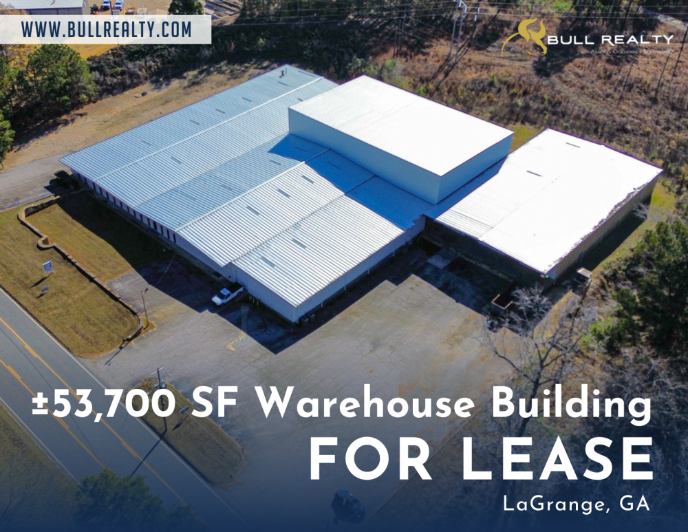 ±53,700 SF Warehouse Building | For Lease | LaGrange, GA