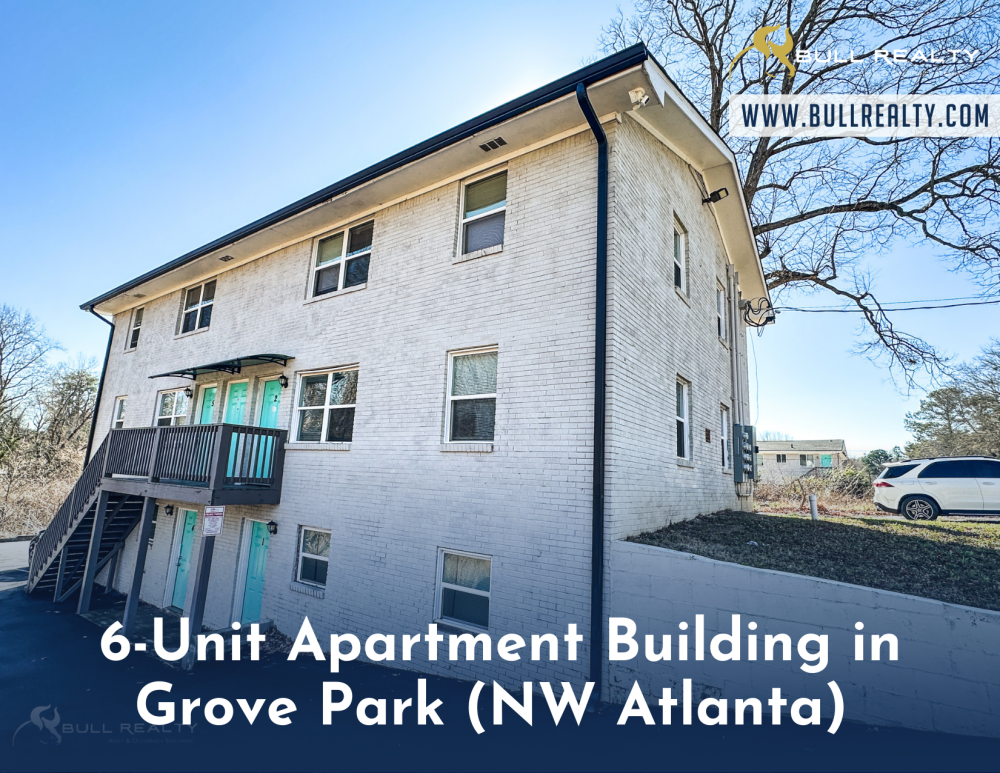 6-Unit Apartment Building in Grove Park (NW Atlanta) 