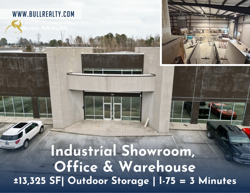 Industrial Showroom, Office & Warehouse | ±13,325 SF | Outdoor Storage | I-75 = 3 Minutes