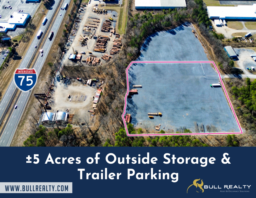 ±5 Acres of Outside Storage & Trailer Parking
