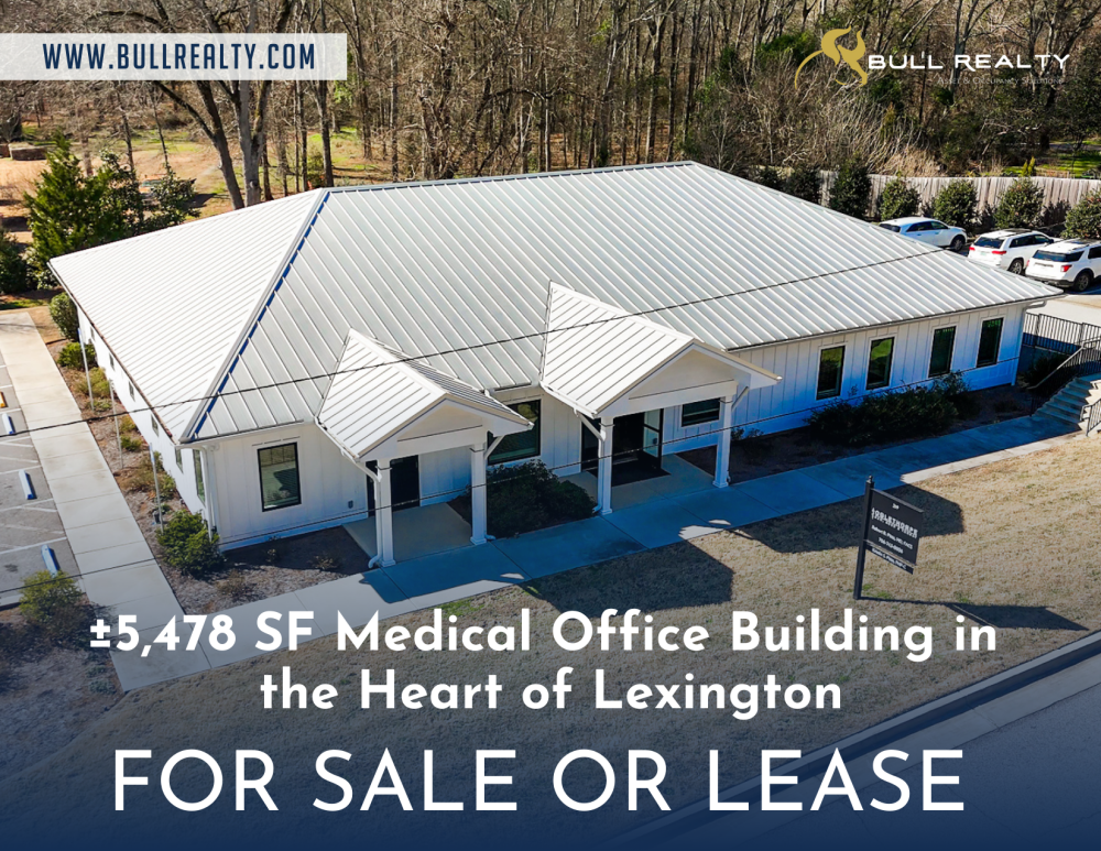 ±5,478 SF Medical Office Building in the Heart of Lexington | For Sale or Lease