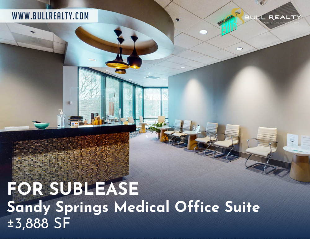 Sandy Springs Medical Office Suite | ±3,888 SF for Sublease