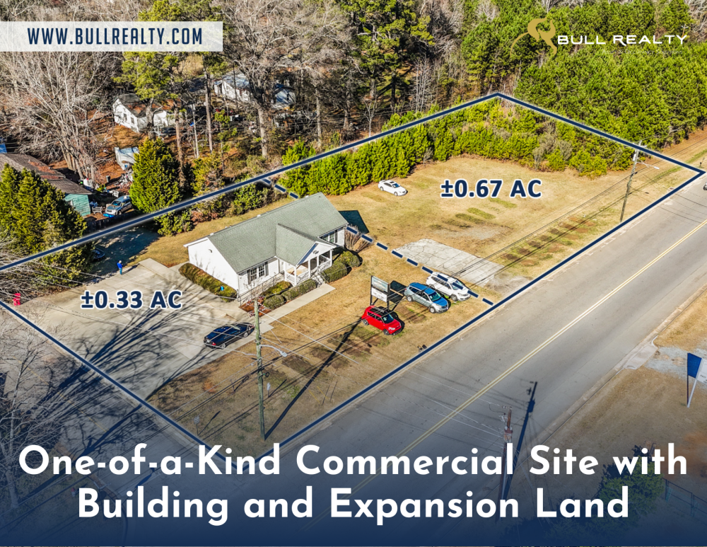 One-of-a-Kind Commercial Site with Building and Expansion Land | Gray, GA