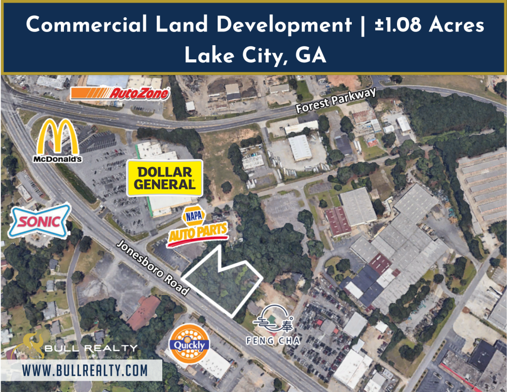 Commercial Land Development | ±1.08 Acres | Lake City, GA 