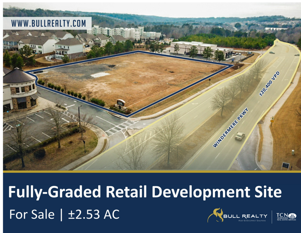 Fully-Graded Retail Development Site | ±2.53 AC  