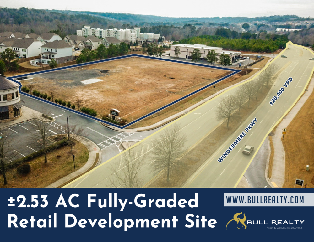 Fully-Graded Retail Development Site | ±2.53 AC  