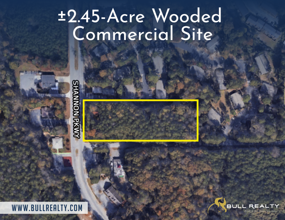 ±2.45-Acre Wooded Commercial Site