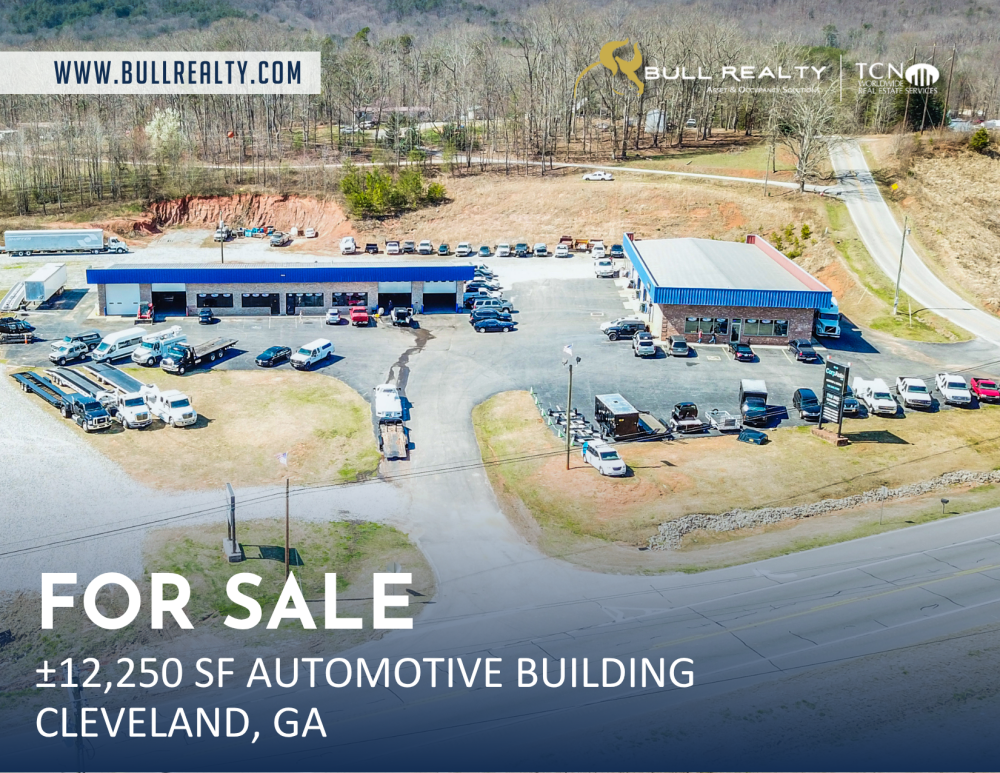 ±12,250 SF Automotive Building | Cleveland, GA