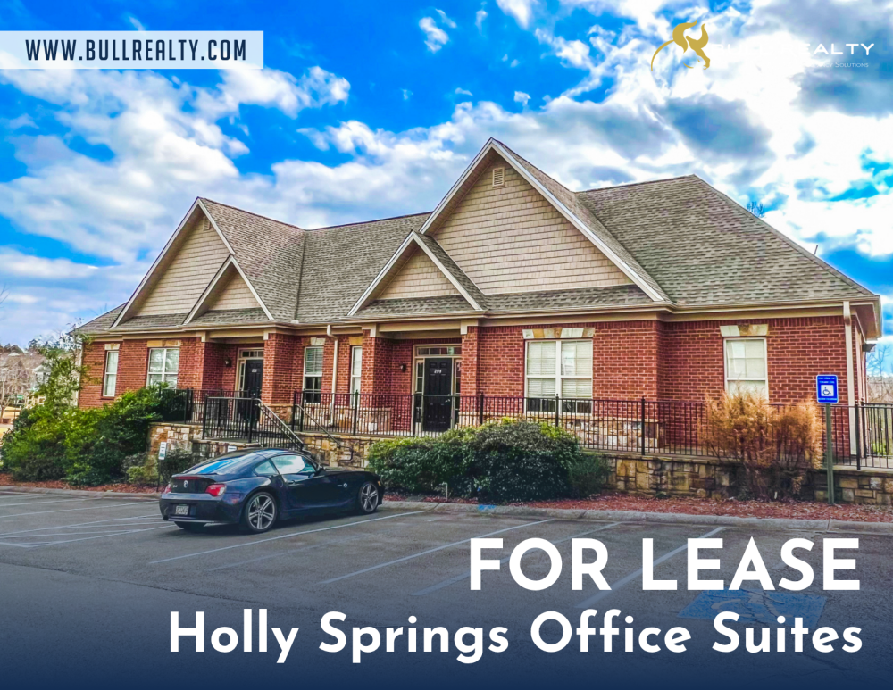 Holly Springs Office Suites | ±100 SF - ±2,400 SF
