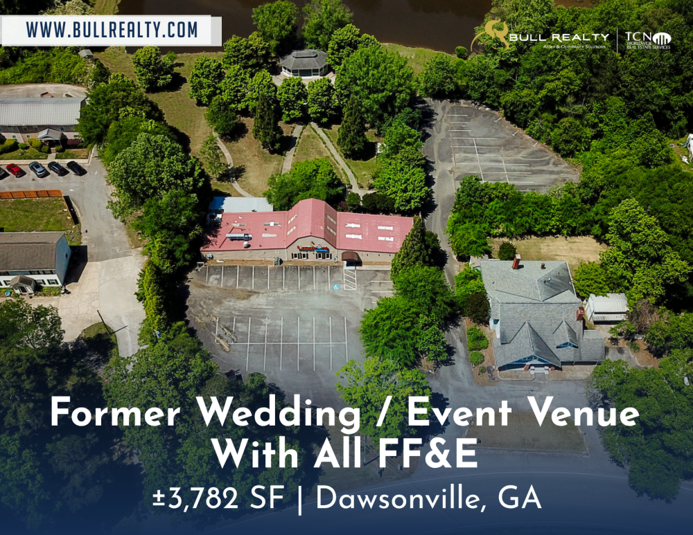 Former Wedding / Event Venue With All FF&E | ±3,782 SF | Dawsonville, GA