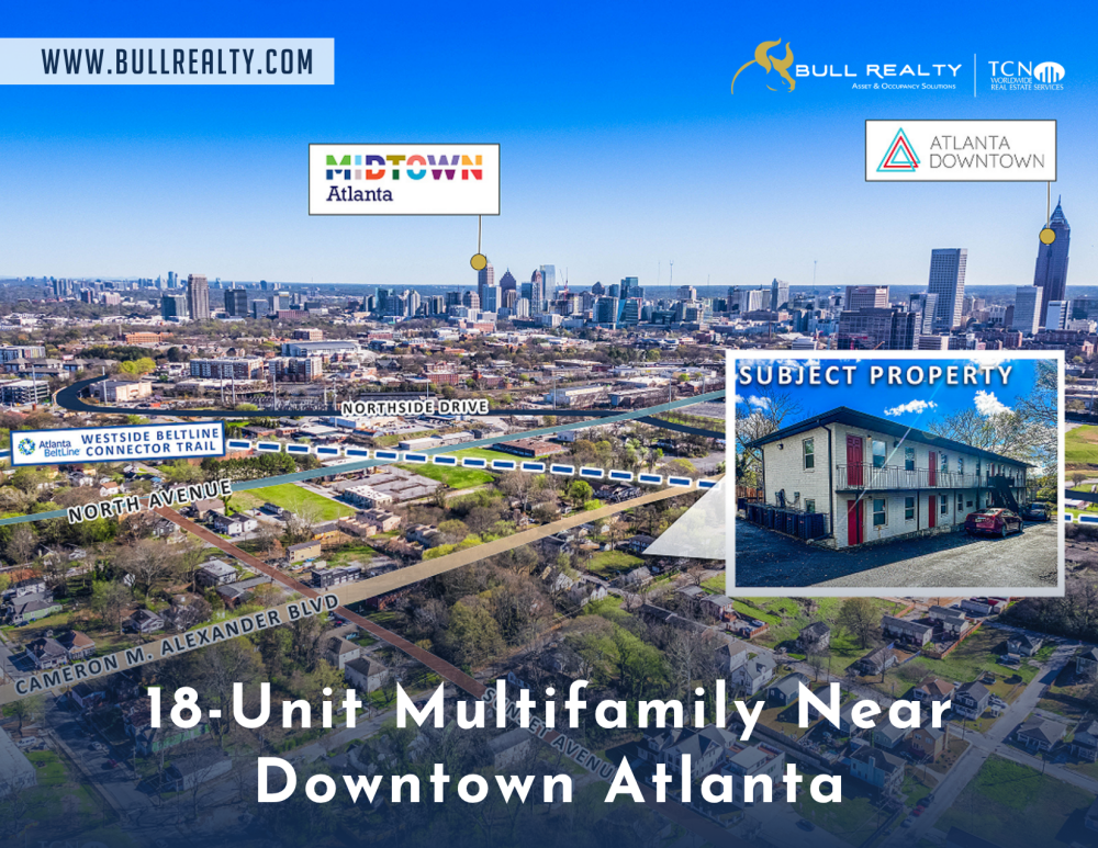 18-Unit Multifamily Near Downtown Atlanta | 7% Cap Rate | 100% Occupied