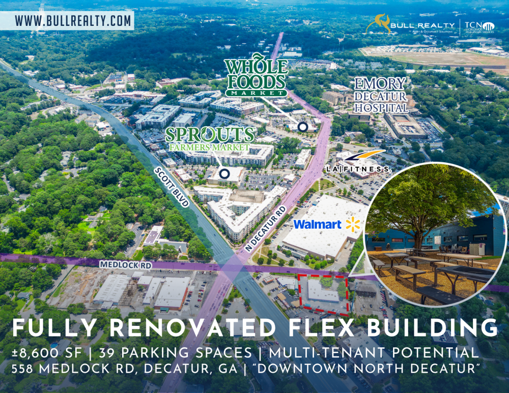 Fully Renovated Flex Building | ±8,600 SF | ±39 Parking Spaces | Multi-Tenant Potential