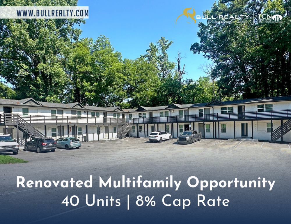 Recently Renovated Multifamily Opportunity | 40 Units | 8% Cap Rate