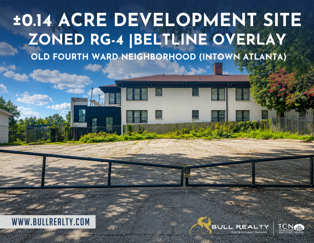 ±0.14 Acre Development Site | Zoned RG-4, Beltline Overlay