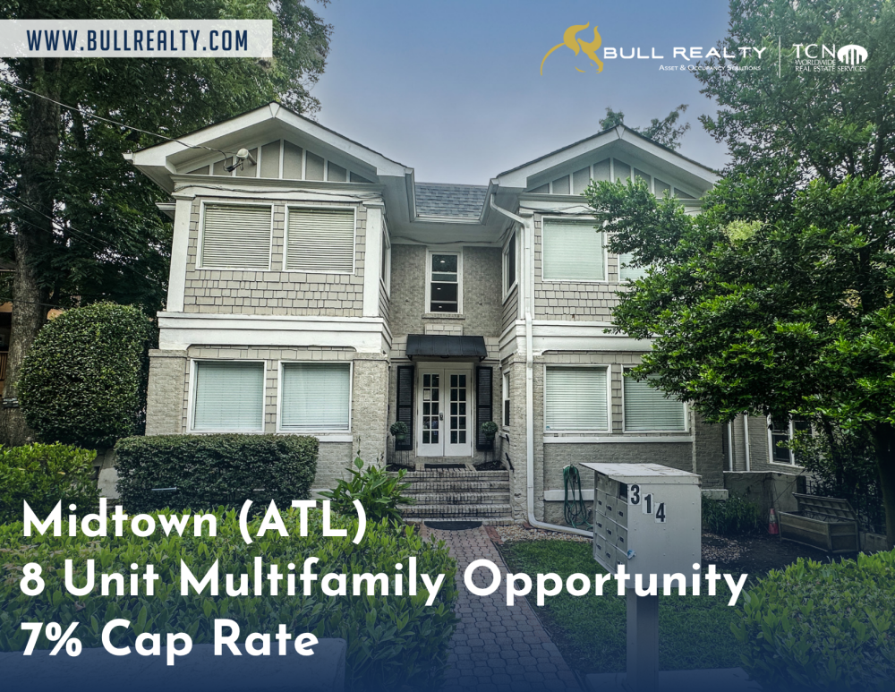 Midtown (ATL) - 8 Unit Multifamily Opportunity | 7% Cap Rate