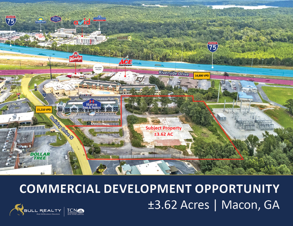 Commercial Development in Macon, GA  | ±3.62 AC