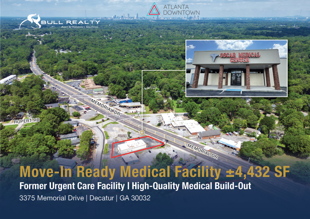 Fully Built-Out, Move-In Ready Medical Facility | ±4,432 SF in Memorial Dr, Decatur