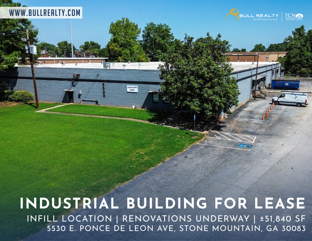 ±51,840 SF Industrial Building for Lease | Infill Location | Renovations Underway